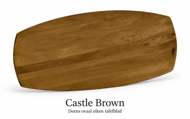 Deens ovale eiken eettafel &ndash; zelf samenstellen